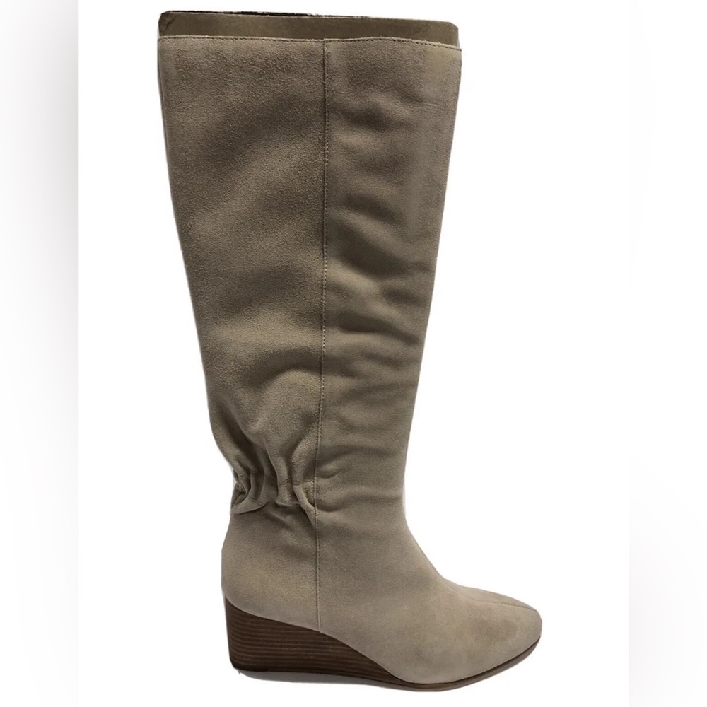 Sole Society Tan Heeled Boots. Like new. Size 9